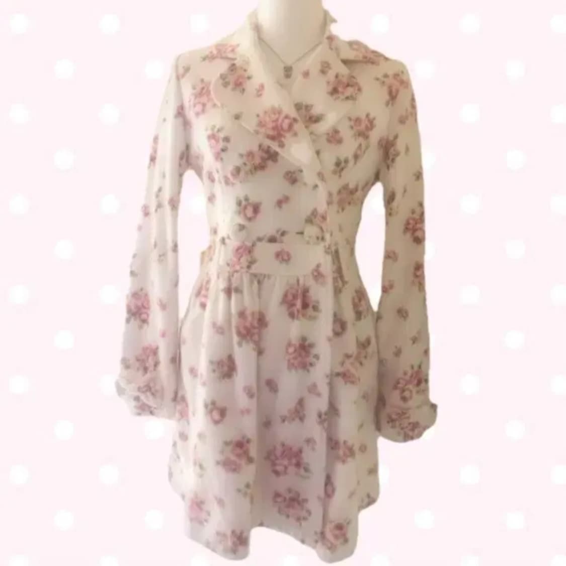 리즈멜로 히메갸루 리본 코트 리즈리사 상품이미지1