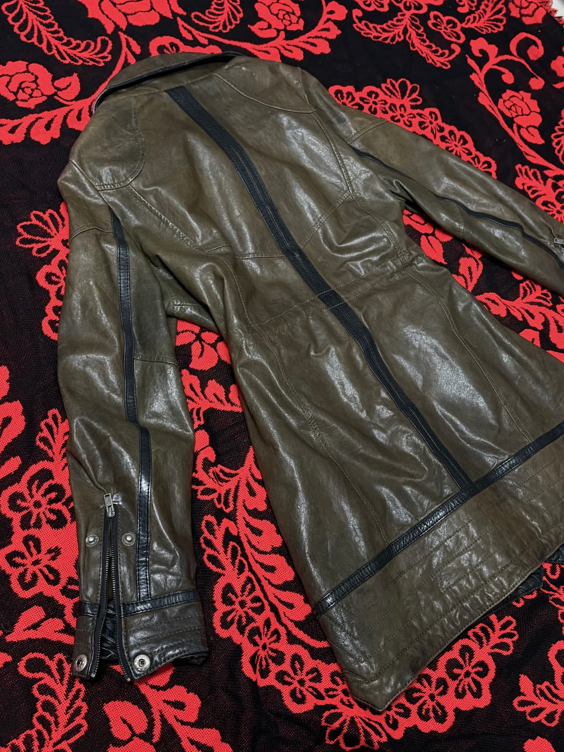 Leather Rock Punk Vkei jacket 상품이미지6