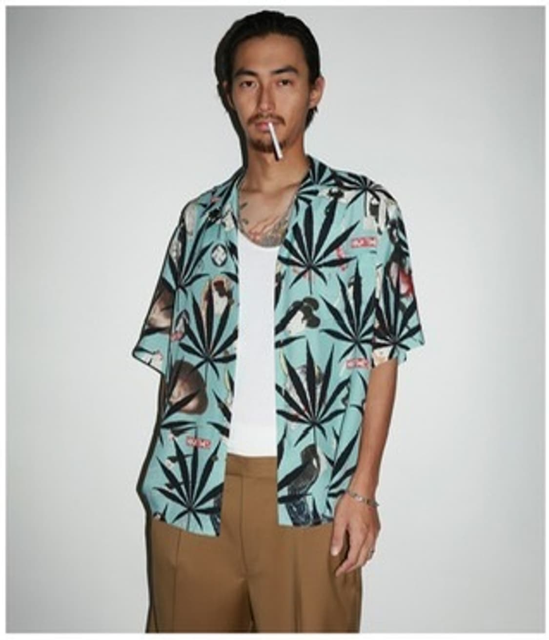 [XL] 와코마리아 HIGH TIMES 하와이안 셔츠 Type-2 상품이미지10