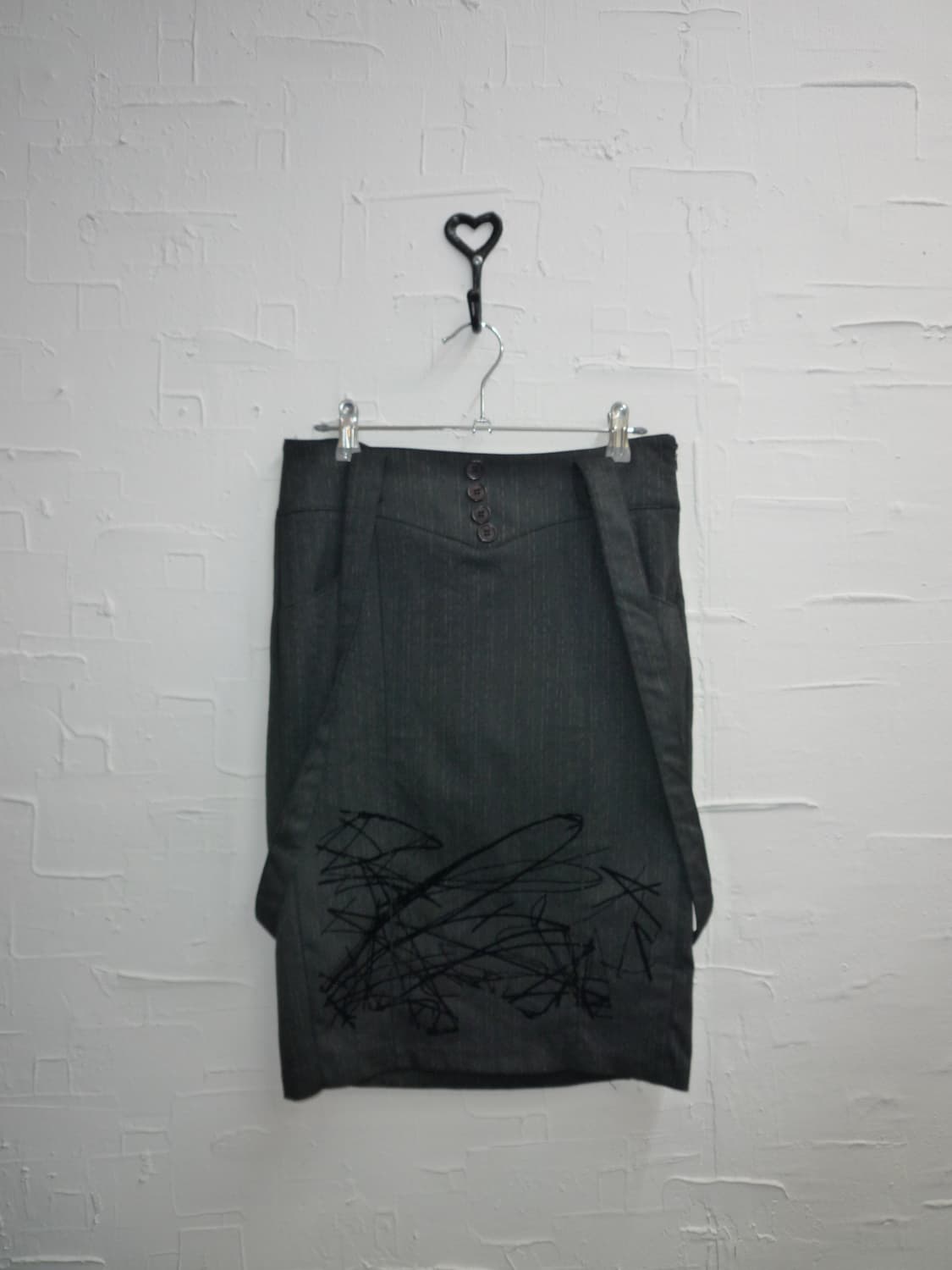 Suspenders midi skirt 상품이미지4