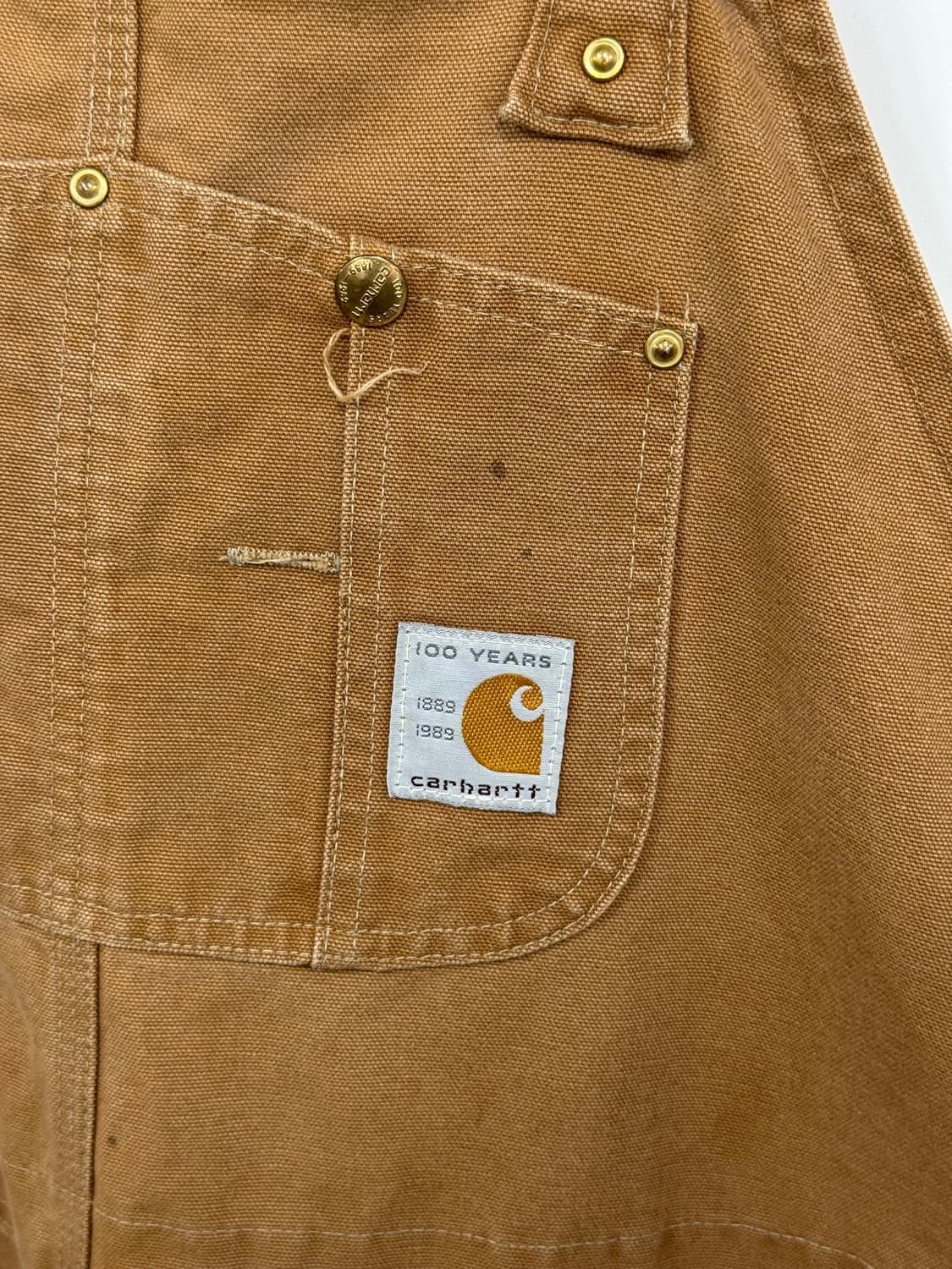 Carhartt 89s 100 Years Dbl Knee Overalls 상품이미지5