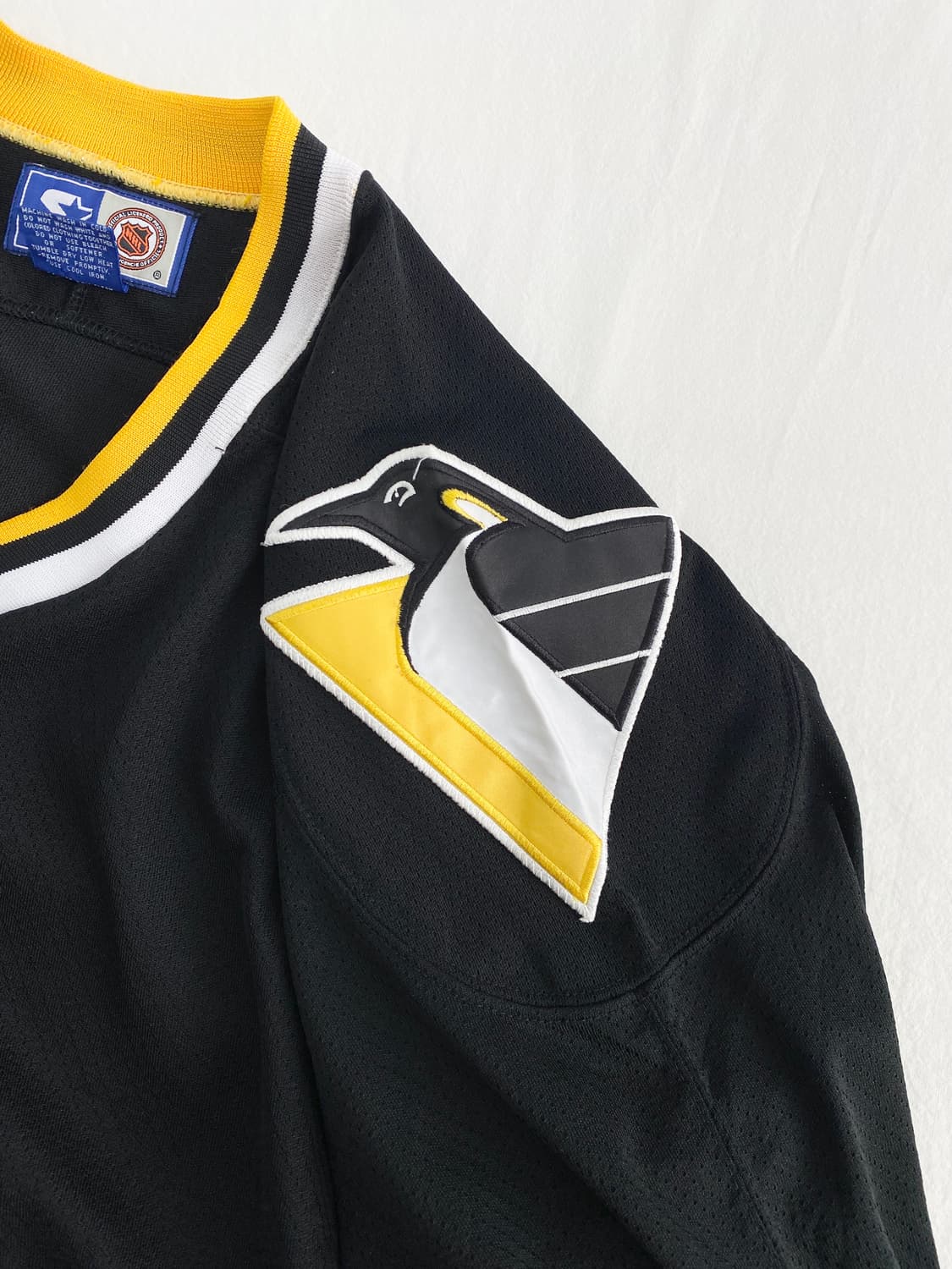 90's 스타터 NHL 피츠버그 펭귄스 하키 져지 상품이미지7