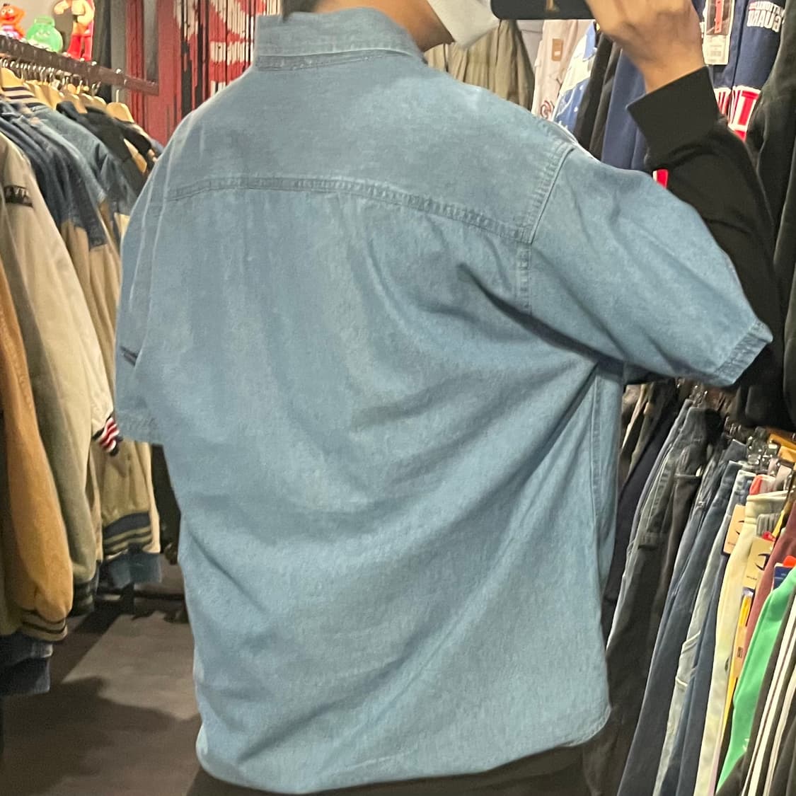 [IM] carhartt 칼하트 데님 반팔셔츠 상품이미지5