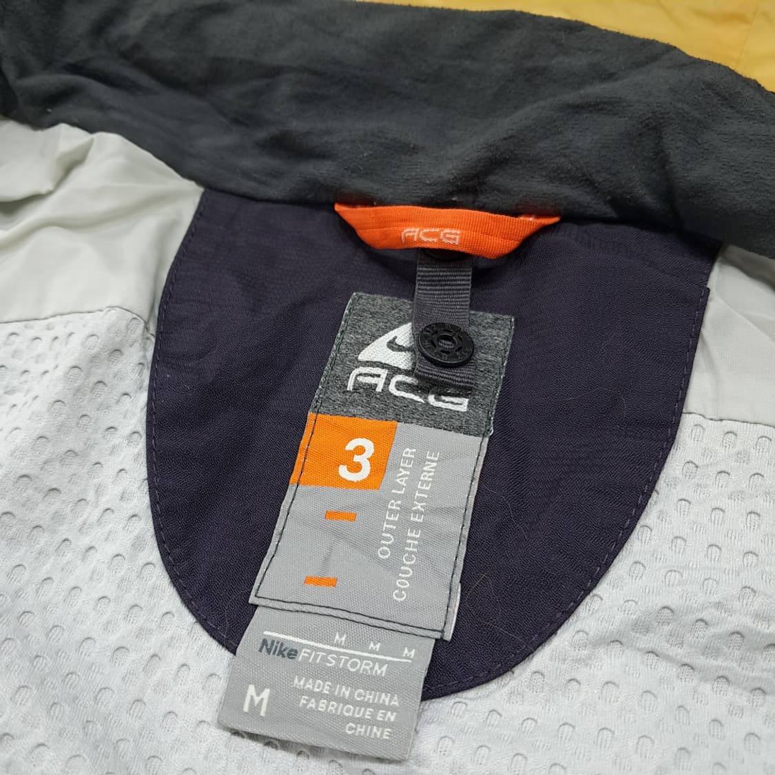 CL845 M 나이키 00s 테크니컬 ACG  네이비 바람막이 자켓 상품이미지4