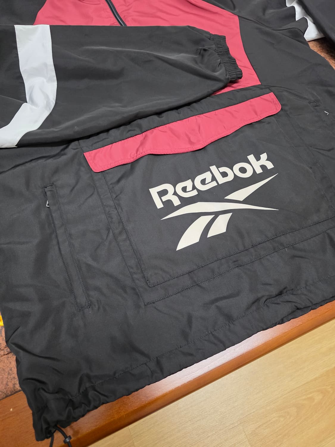 리복 클래식 반집업 바람막이 아노락 자켓 2XL 상품이미지5