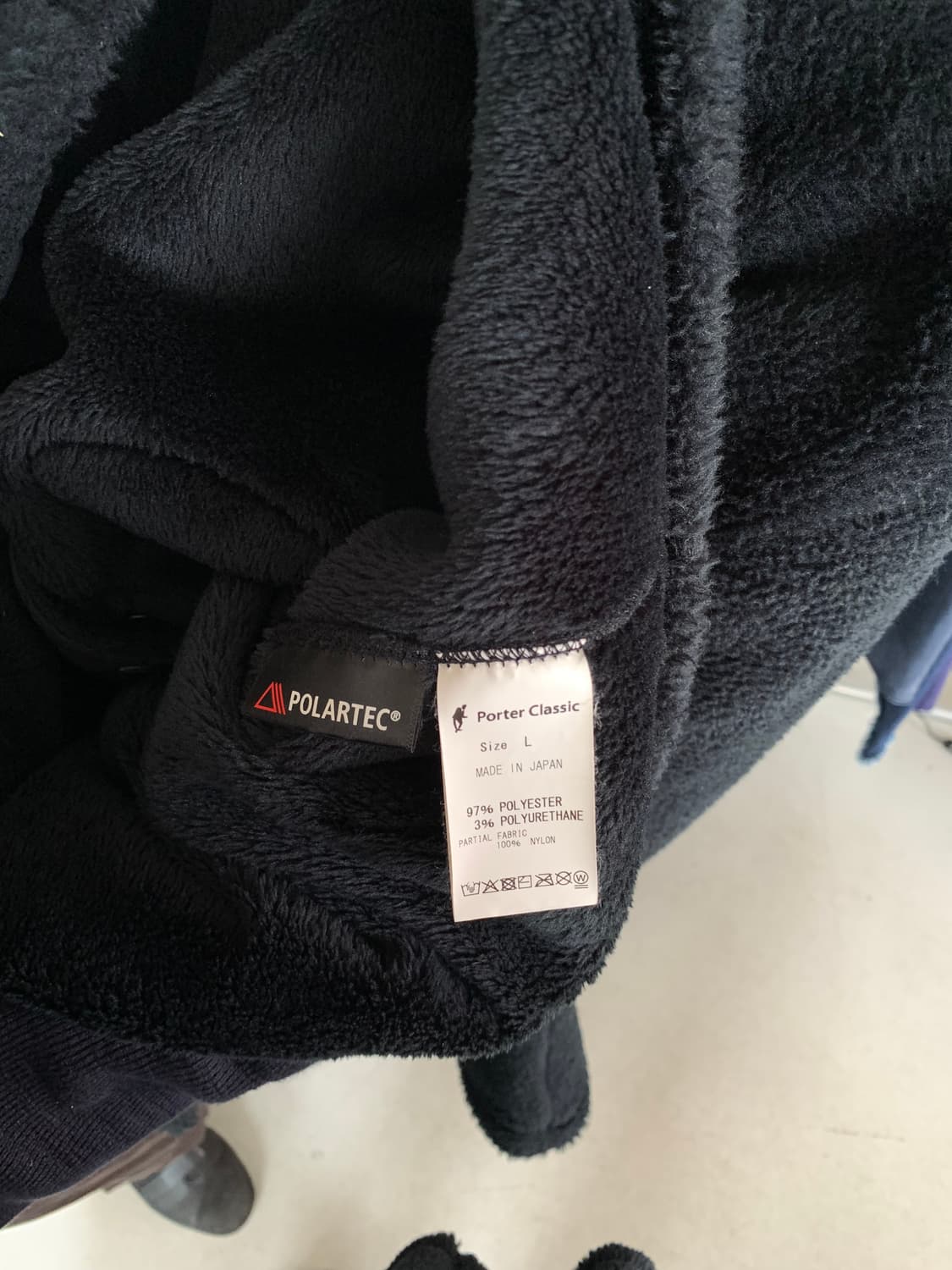 Porter classic 포터 클래식 플리스 자켓 상품이미지5