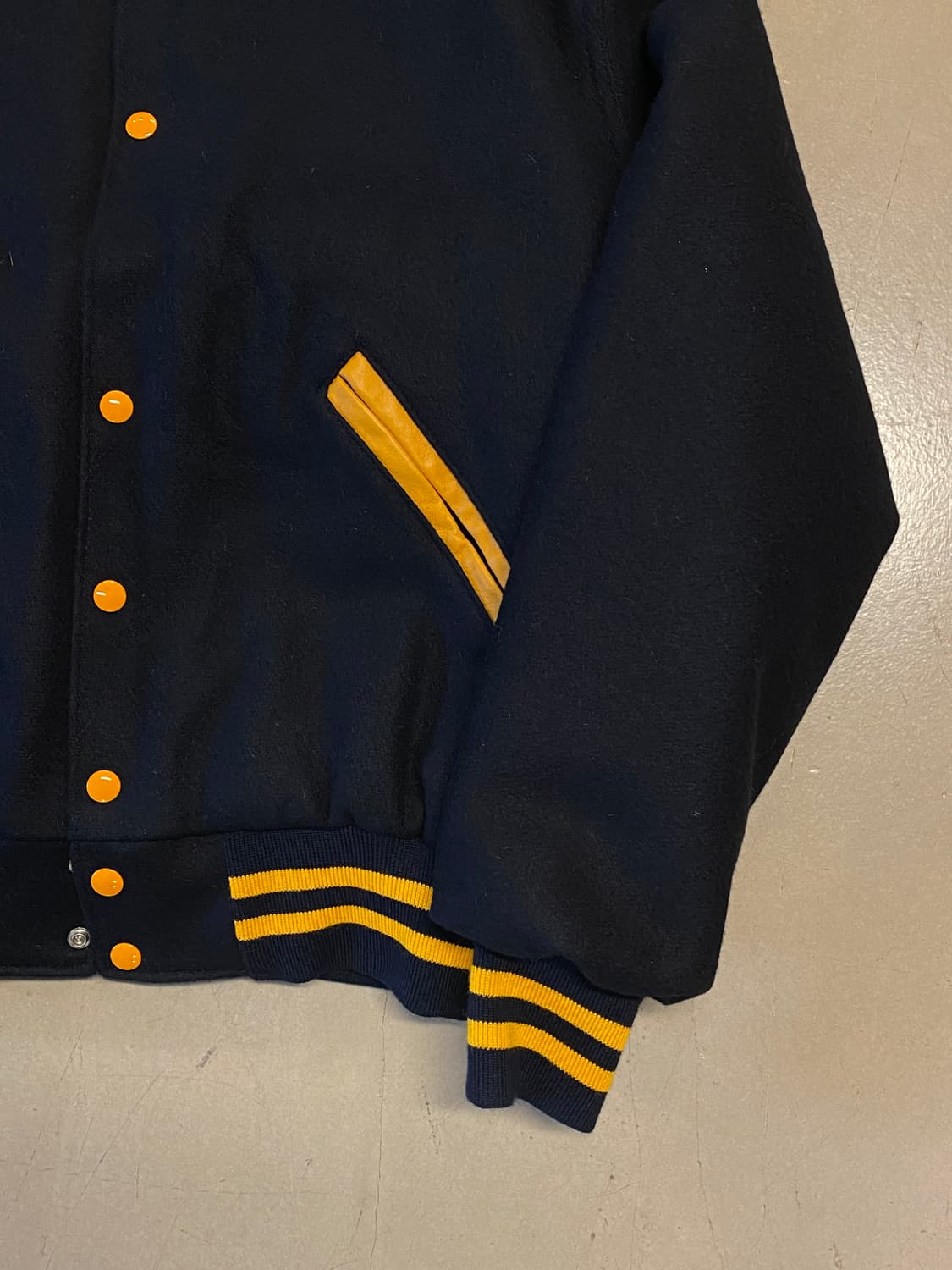 빈티지 울 베이스볼 자켓 (Man XL) AA1296 상품이미지4