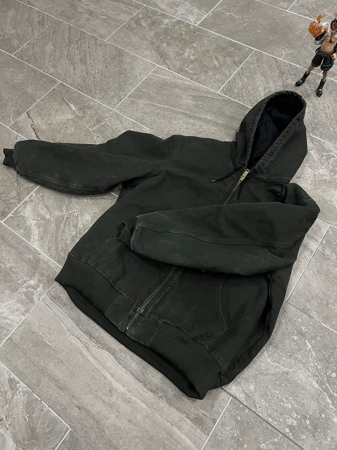 (XL) 칼하트 후드 덕 액티브 자켓 J130 MOS 모스그린 상품이미지8