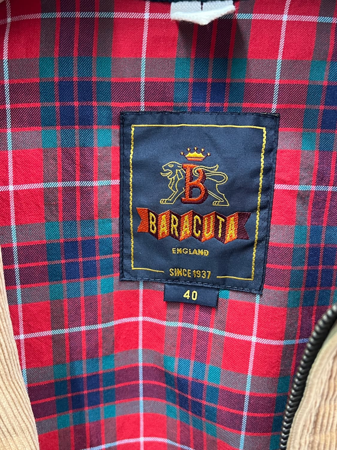 바라쿠타 코듀로이 g9 자켓 상품이미지4