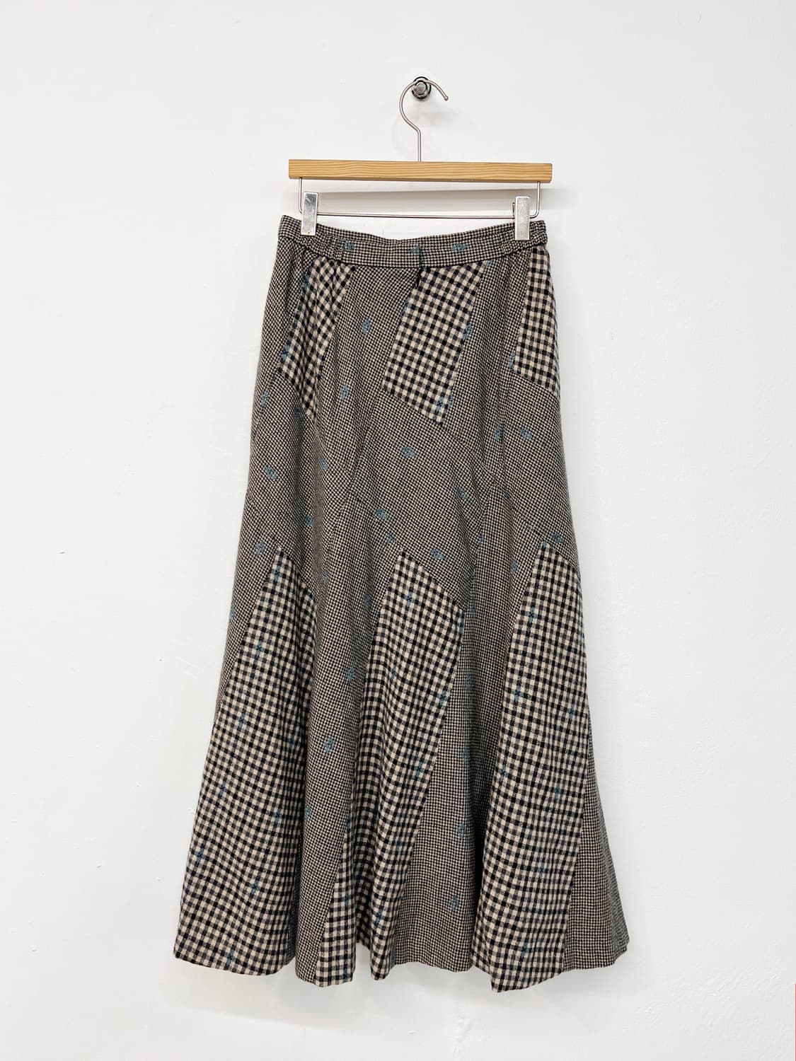  VARENTS BIS 체크 플라워 스커트 상품이미지8