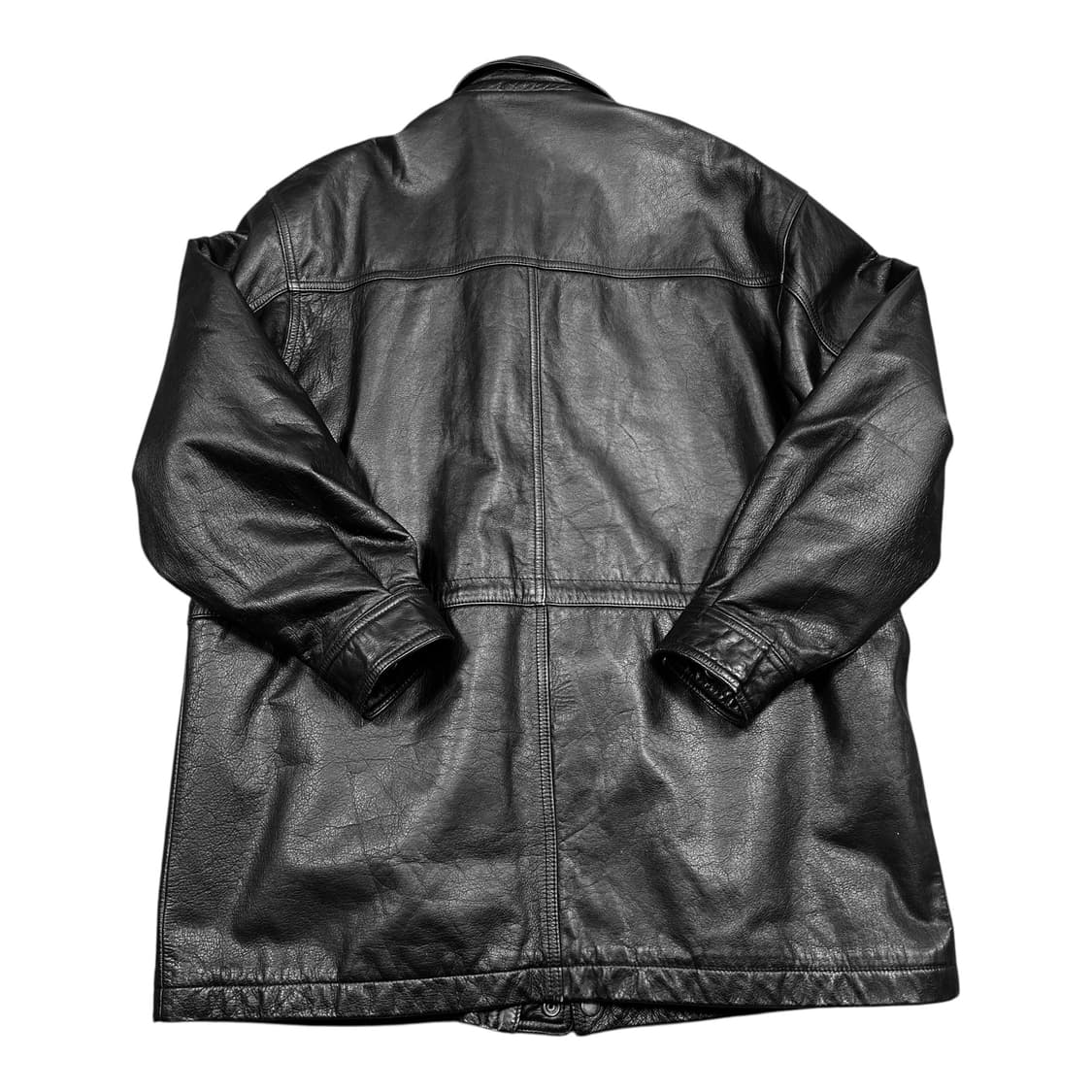 ✨ (바배) 빈티지 소가죽100% 가죽 코트 자켓 상품이미지2