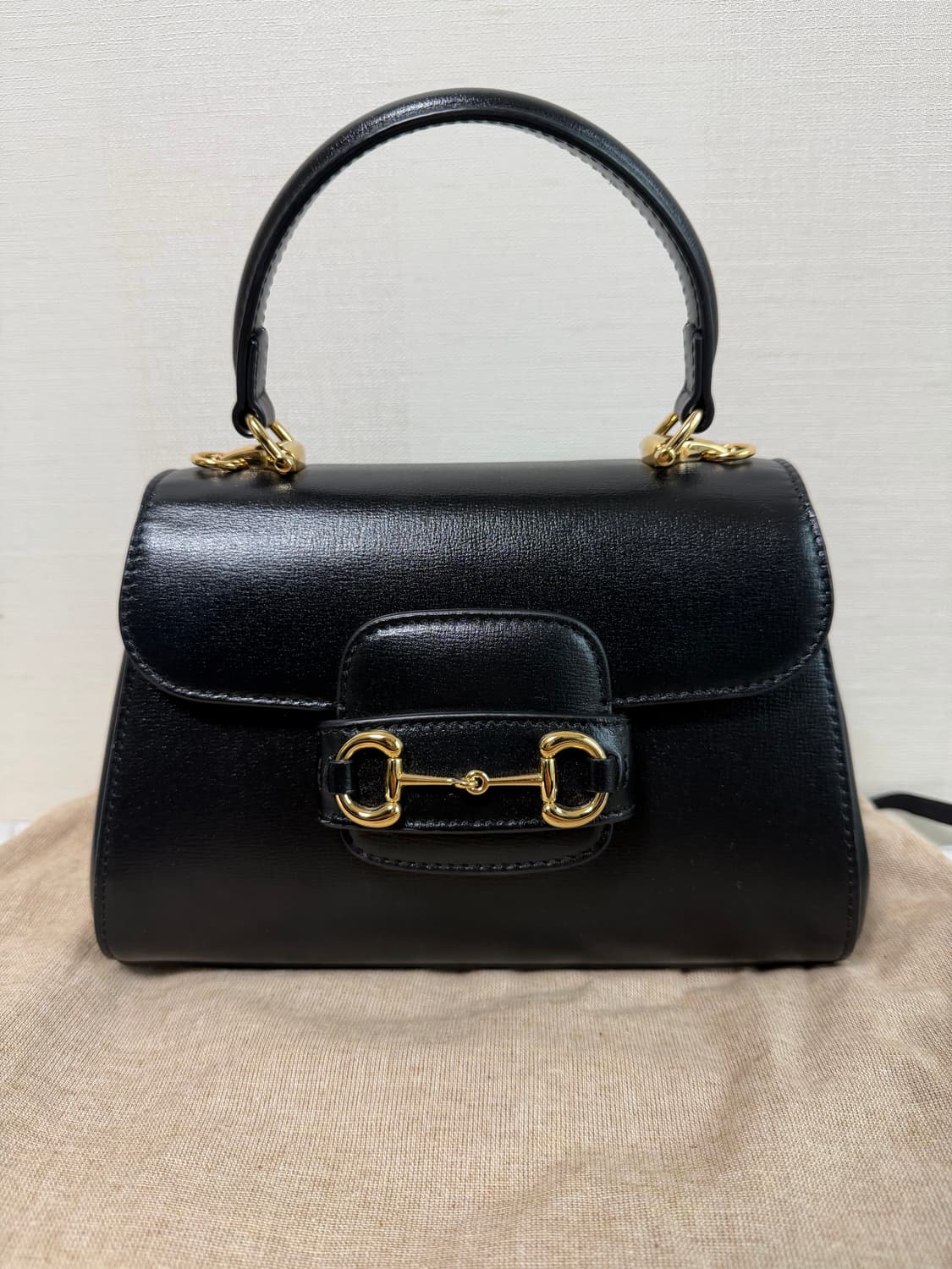 구찌 홀스빗 1955 탑핸들 스트랩 포함 상품이미지2