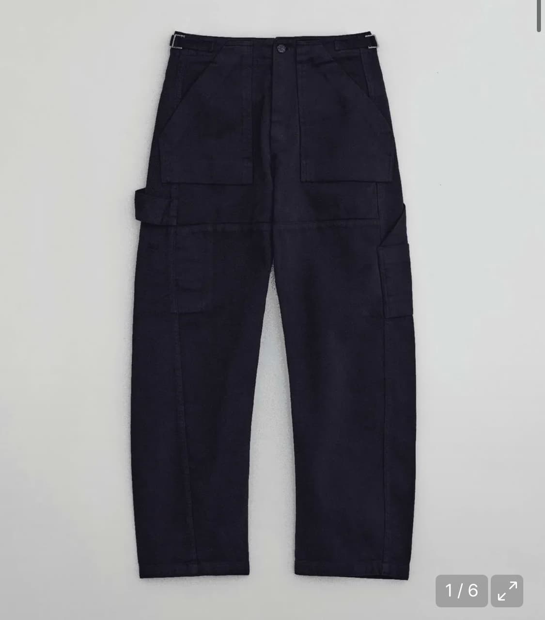 이이 가먼트 워크팬츠 navy M 상품이미지1