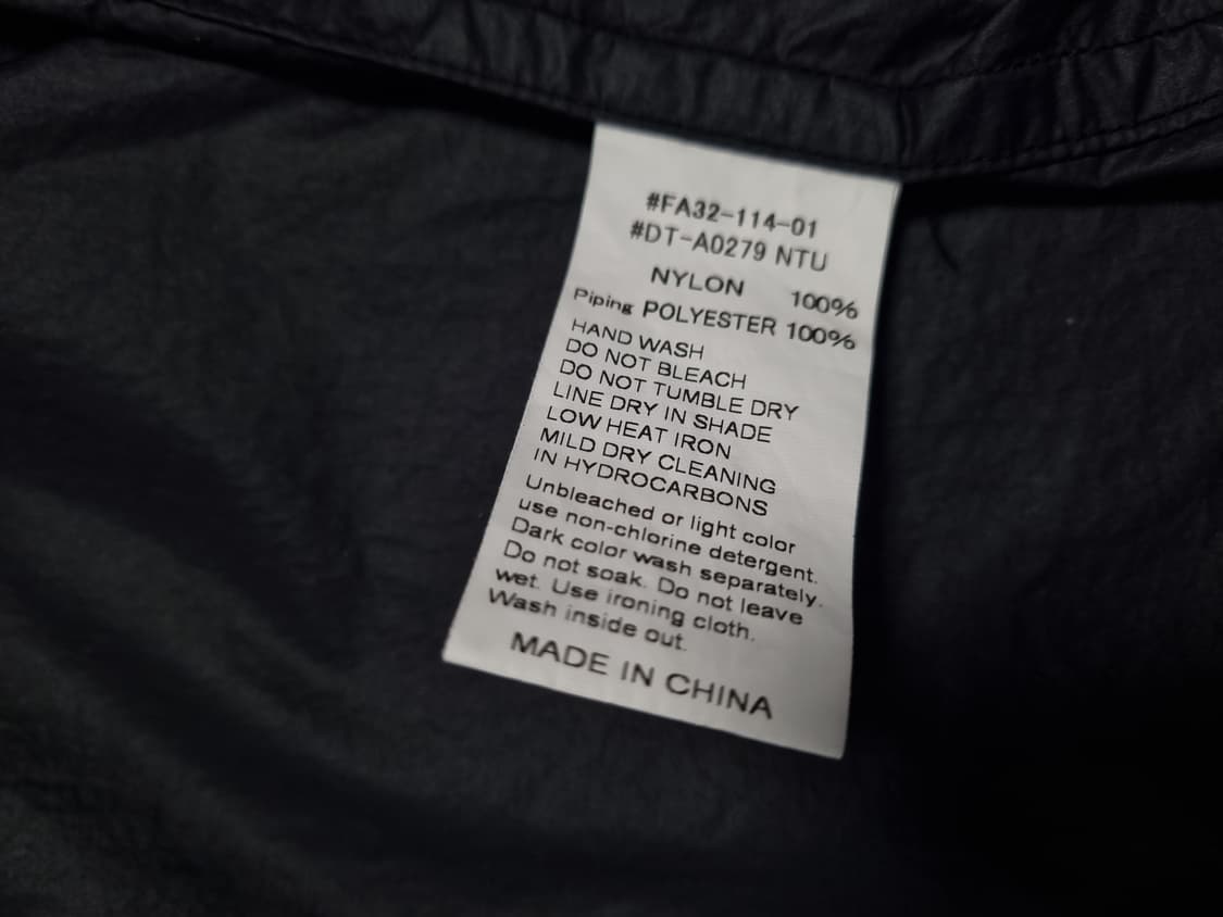 단톤 나일론 카라리스 자켓 상품이미지3