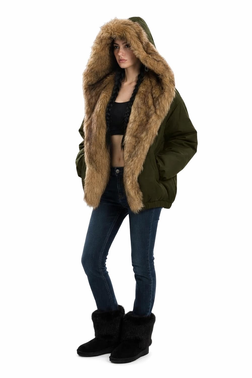 퍼 자켓 후디 상품이미지5