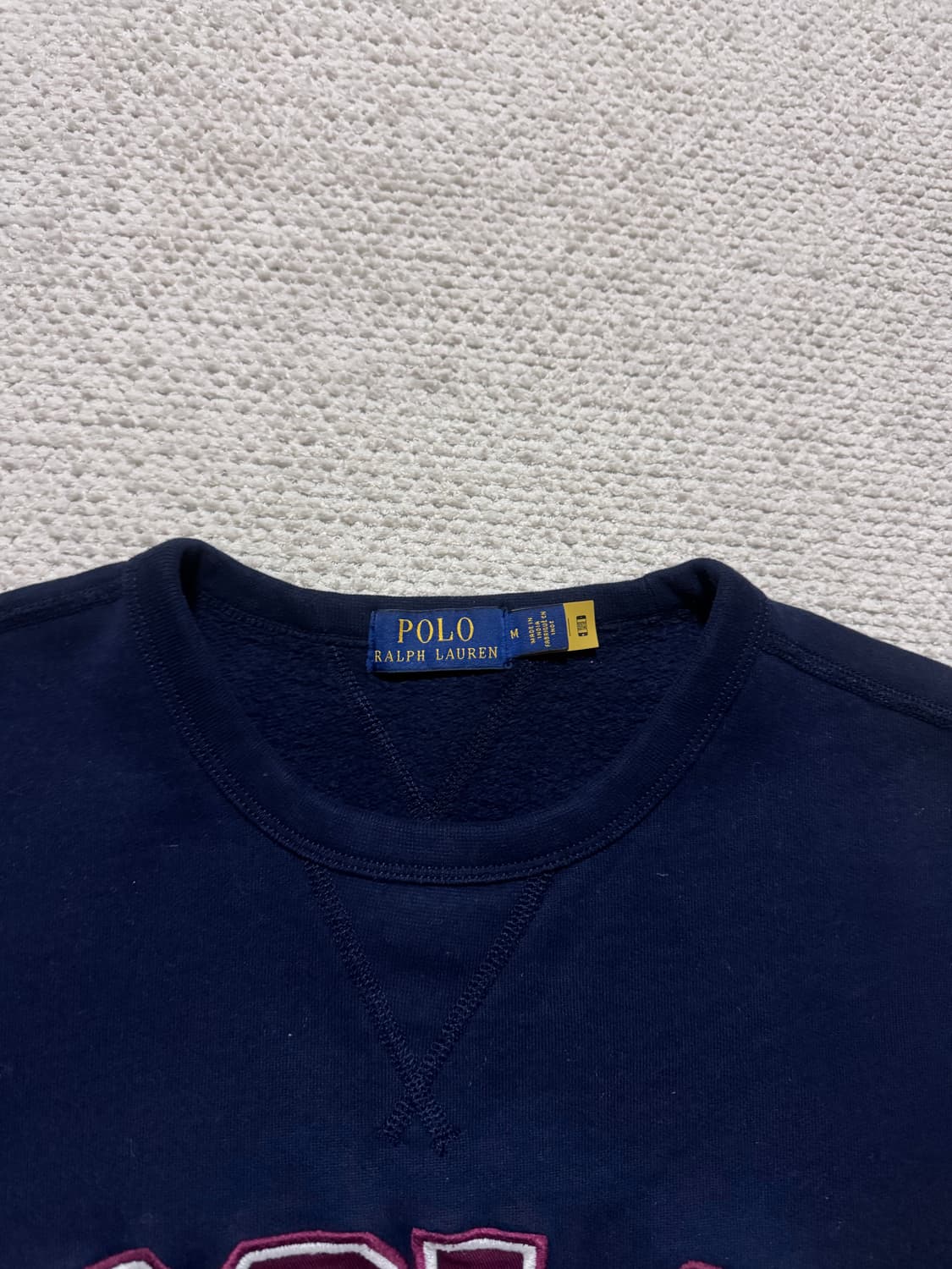 폴로 랄프로렌 자수 스웻셔츠 네이비 M 상품이미지3