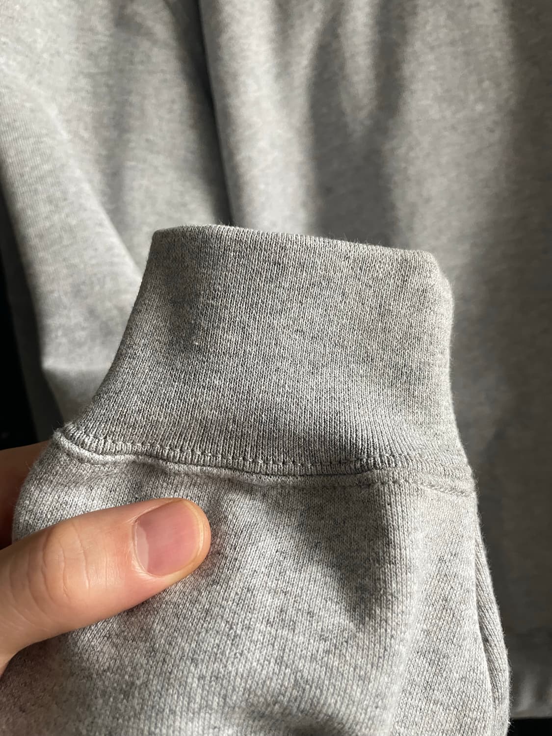 (XL)칼하트 루즈 핏 미드웨이트 헤더 그레이 후드 판매합니다.  상품이미지3