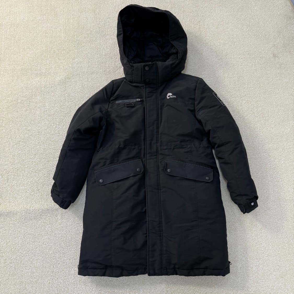 140 네파 키즈 덕다운 롱패딩 0210T 상품이미지1