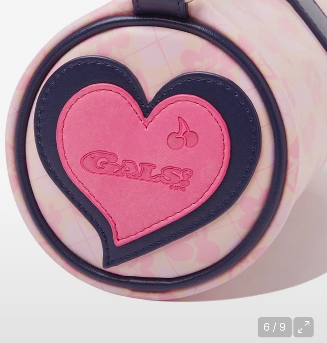 (유일매물)키르시 슈퍼갤즈 란 콜라보 미니 백 가방 핑크 갸루템 상품이미지3