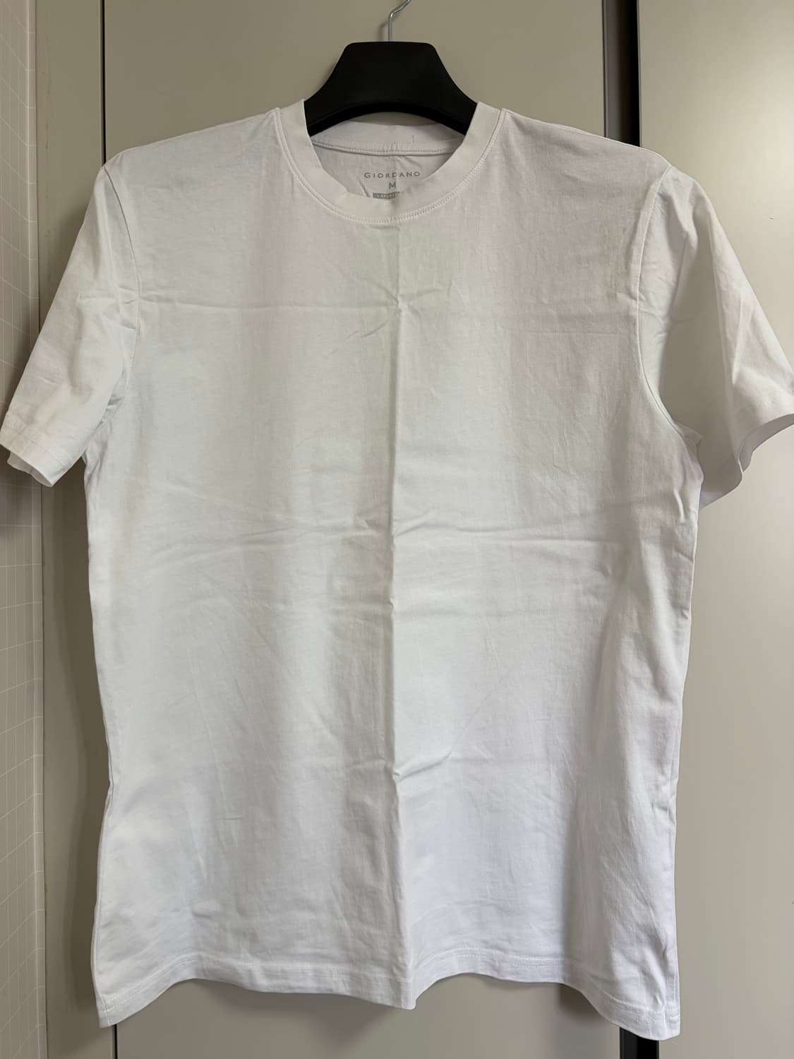 새상품 2장 지오다노 레이어드 반팔 20수 100 티셔츠 상품이미지1