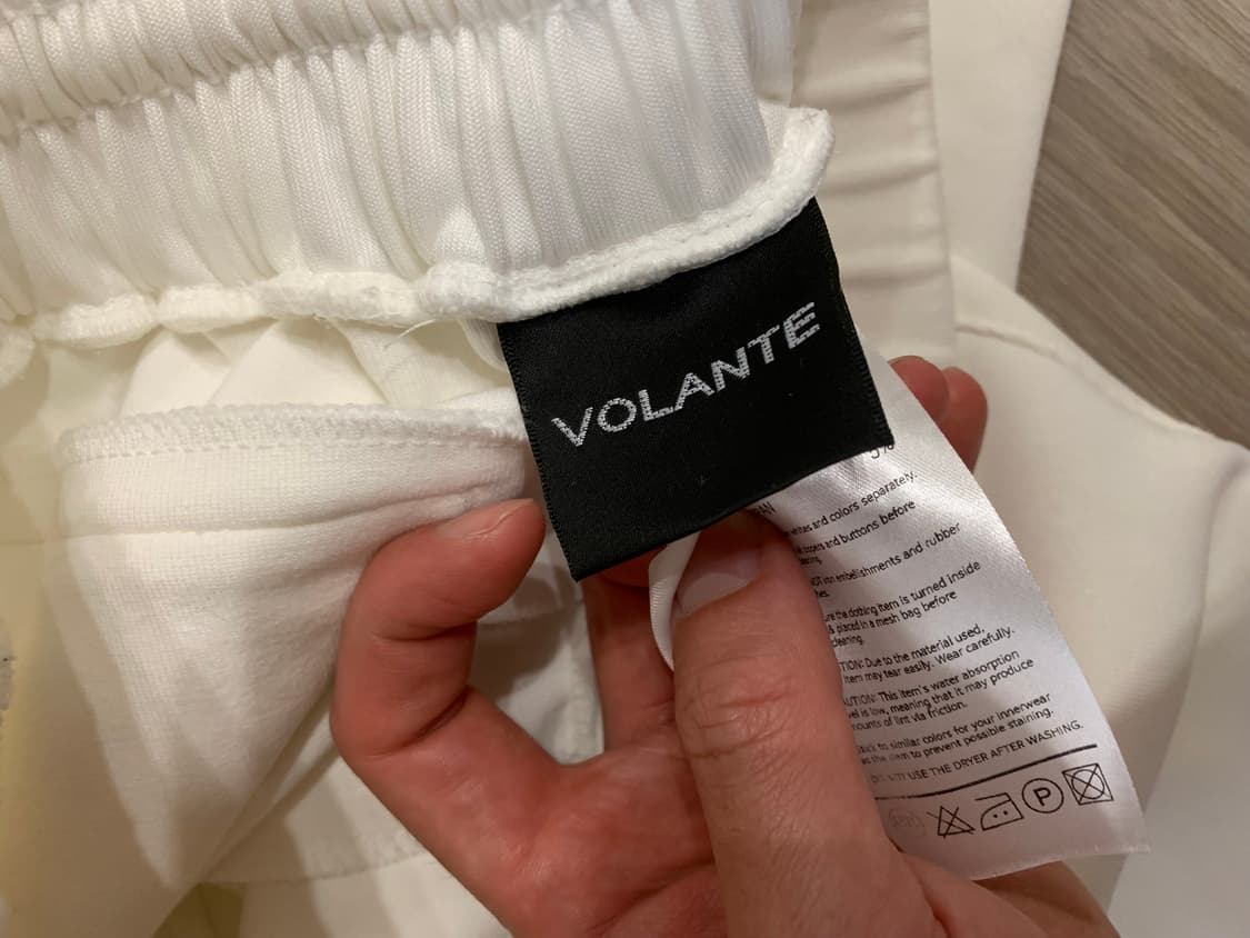VOLANTE 핀턱 트레이닝 팬츠  상품이미지5