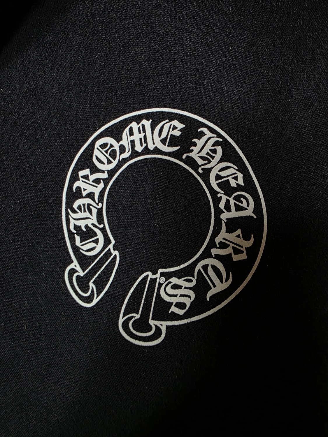 [새상품급,M]크롬하츠 홀스슈 플로랄후드티 블랙 상품이미지6