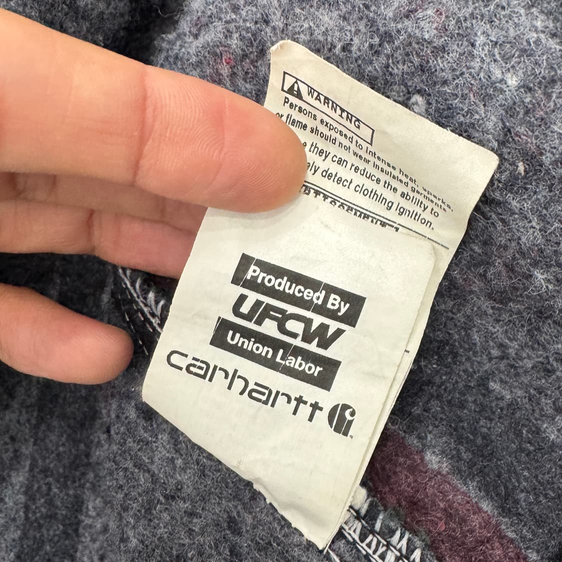 L(105) 칼하트 USA 디트로이트 블랙 자켓  상품이미지10