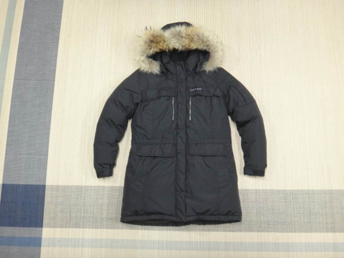 (100) 몽벨 여성 와일드 헤비 야상형 구스 다운 재킷 상품이미지1