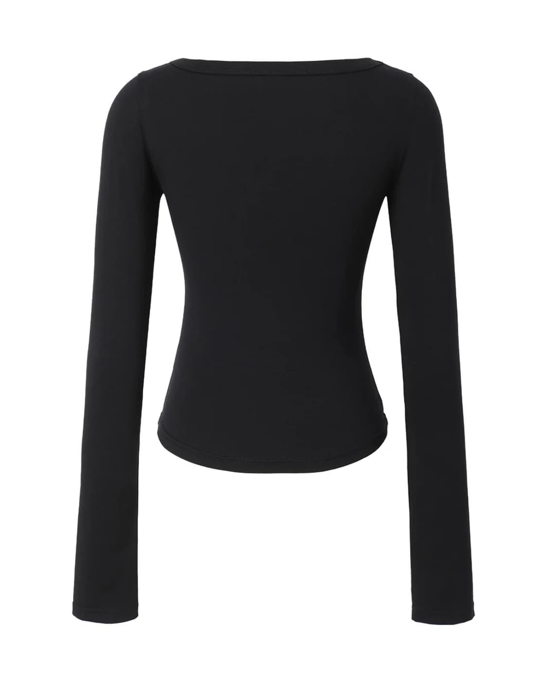 쓰리타임즈 Scoop cake tee black  상품이미지2