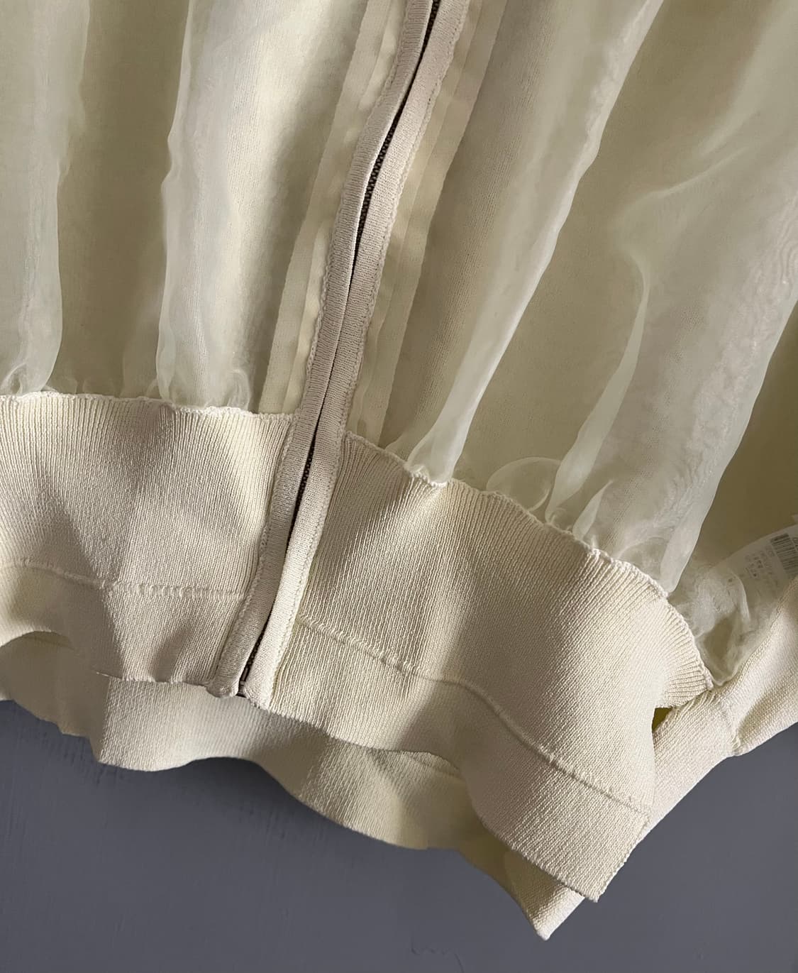 오즈세컨 텍스처 블록 돌먼 점퍼 90사이즈 상품이미지6