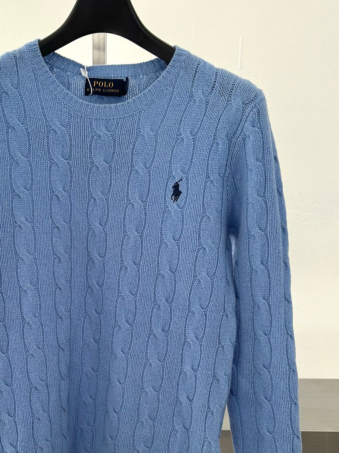 폴로 랄프로렌 울 캐시미어 케이블 니트  상품이미지1