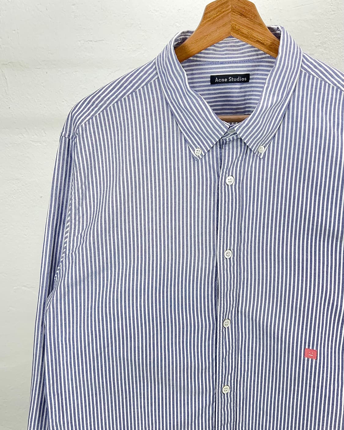아크네 스튜디오 스트라이프 버튼 업 박스헤더 셔츠 상품이미지2