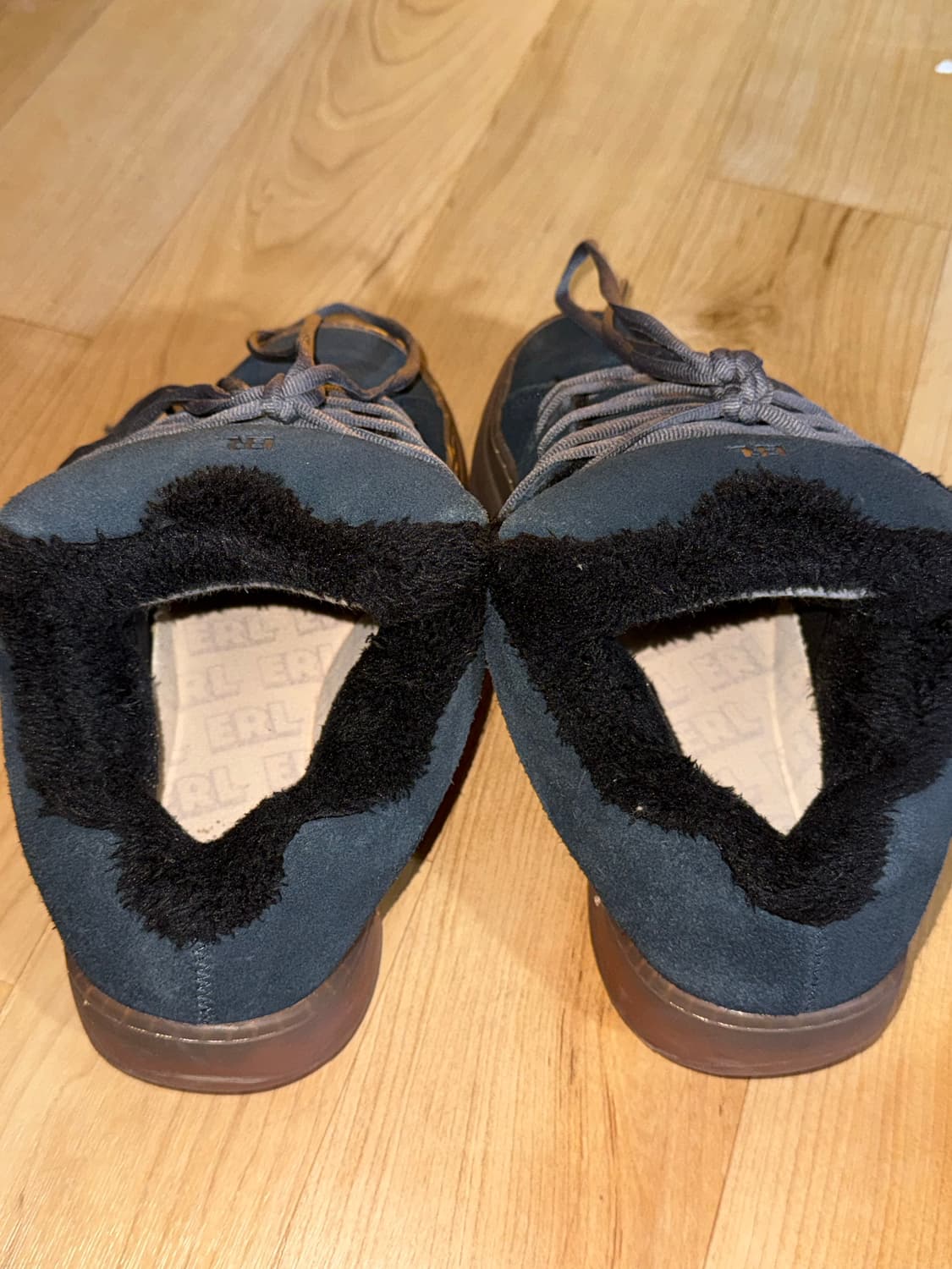 ERL vamp skate shoe Pirate black 250 상품이미지2