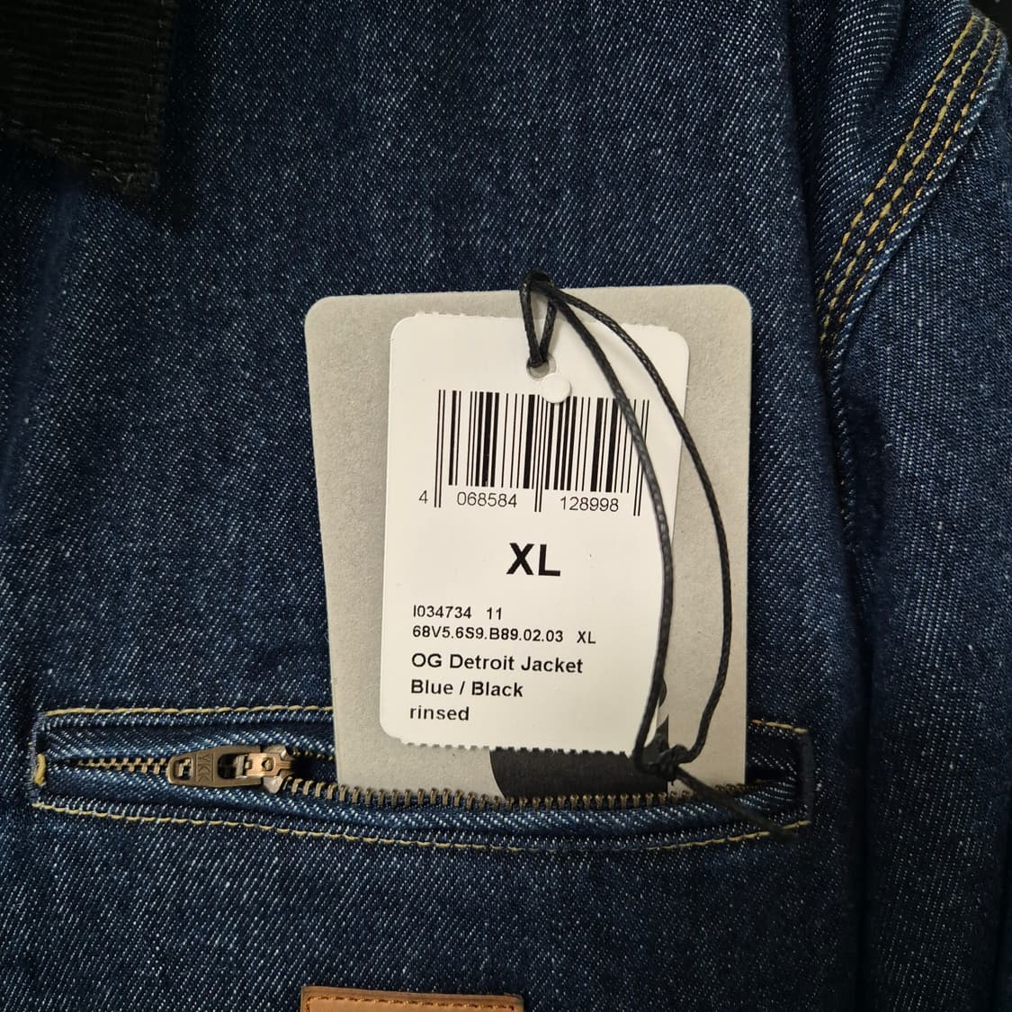 칼하트 og 디트로이트 자켓 데님 상품이미지2