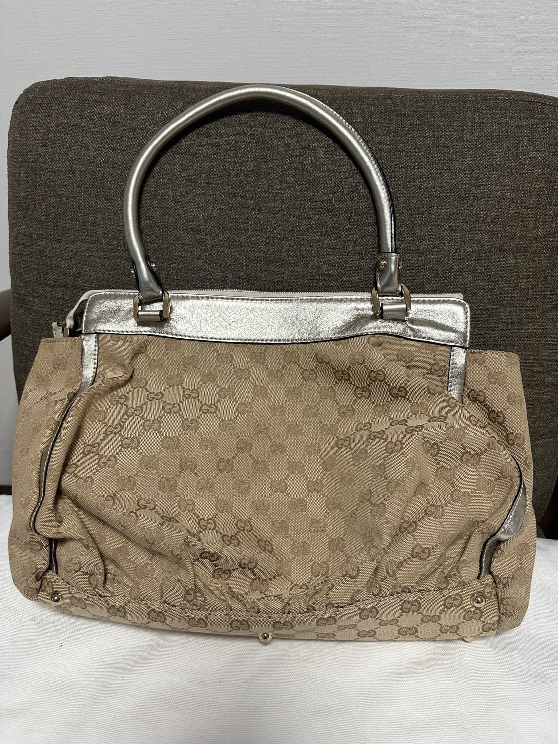 구찌 올드 숄드 토트백 상품이미지4