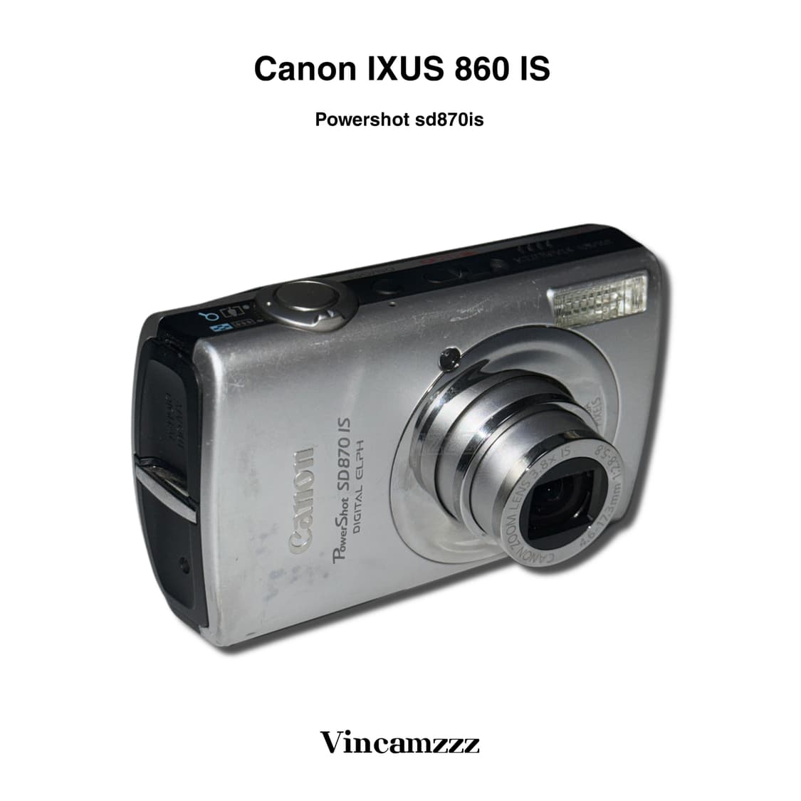 Canon IXUS 캐논 익서스 860is 디지털카메라 (상세글 확인) 상품이미지7