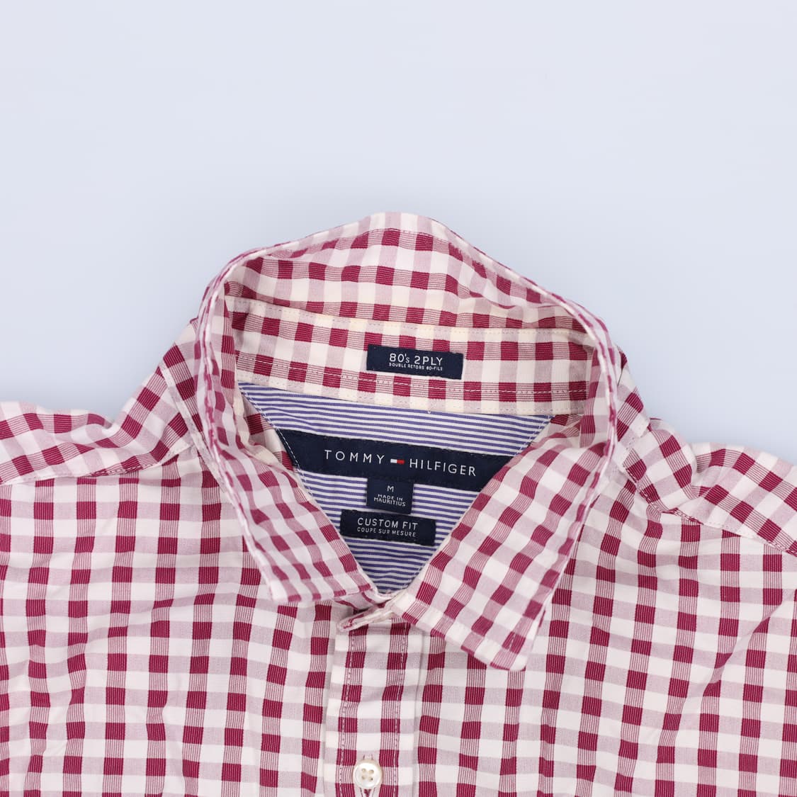 [M] 타미힐피거 커스텀핏 체크셔츠 1219H1 상품이미지3