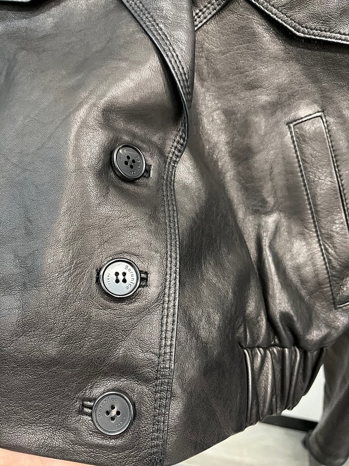여) 베르니스 2023 가죽자켓  상품이미지4