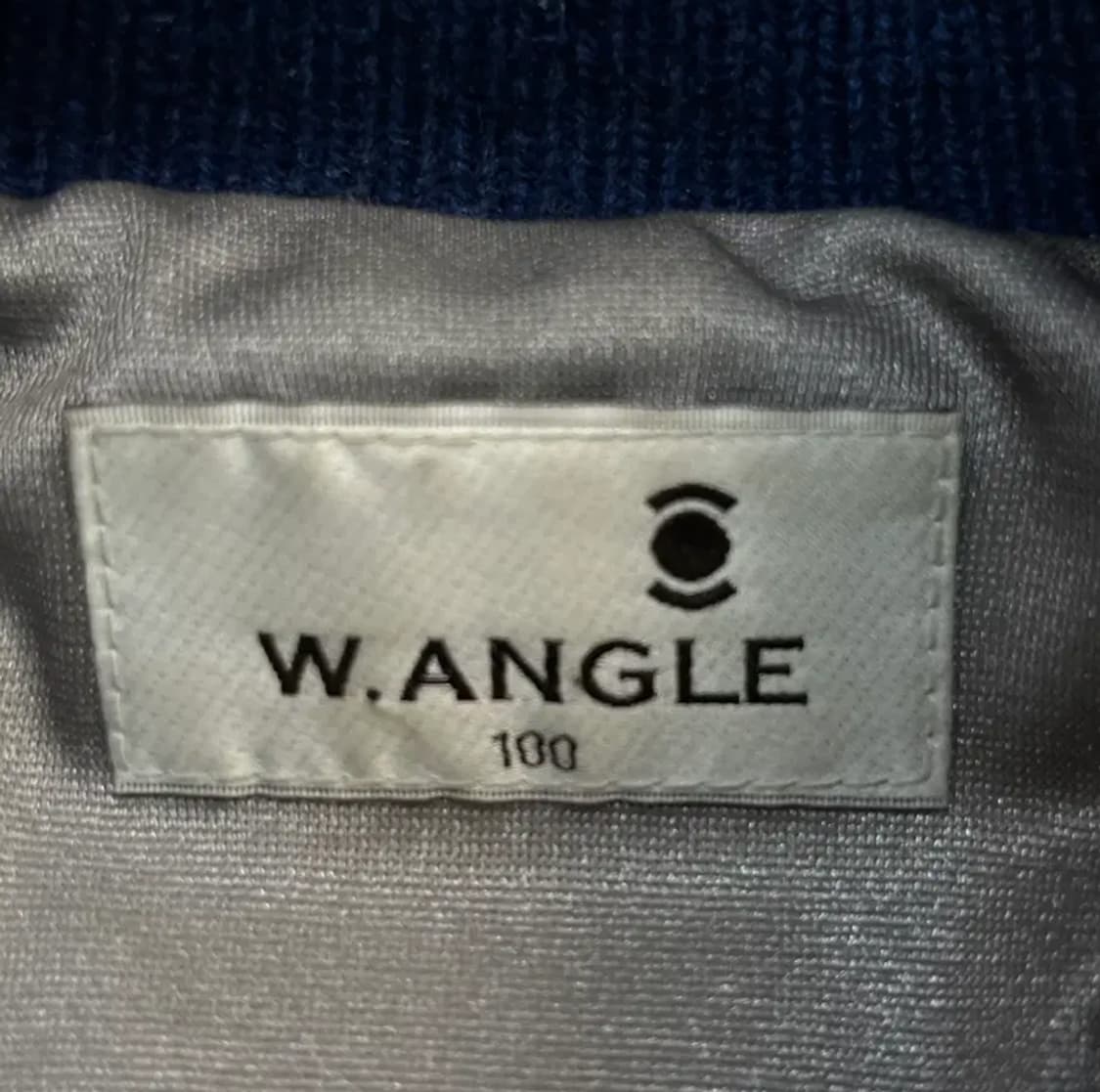 와이드앵글 남성 골프 울 100% 방풍 반집업 (100) 상품이미지3