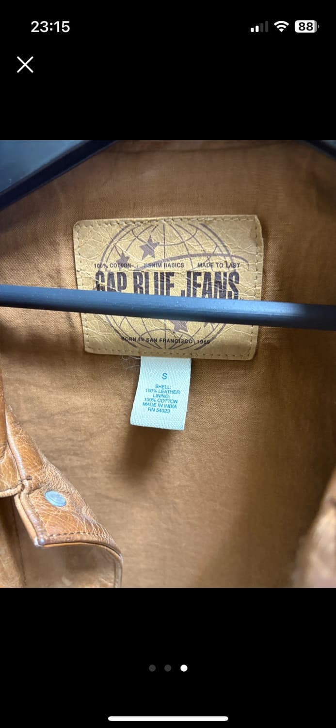 갭 가죽자켓 상품이미지3