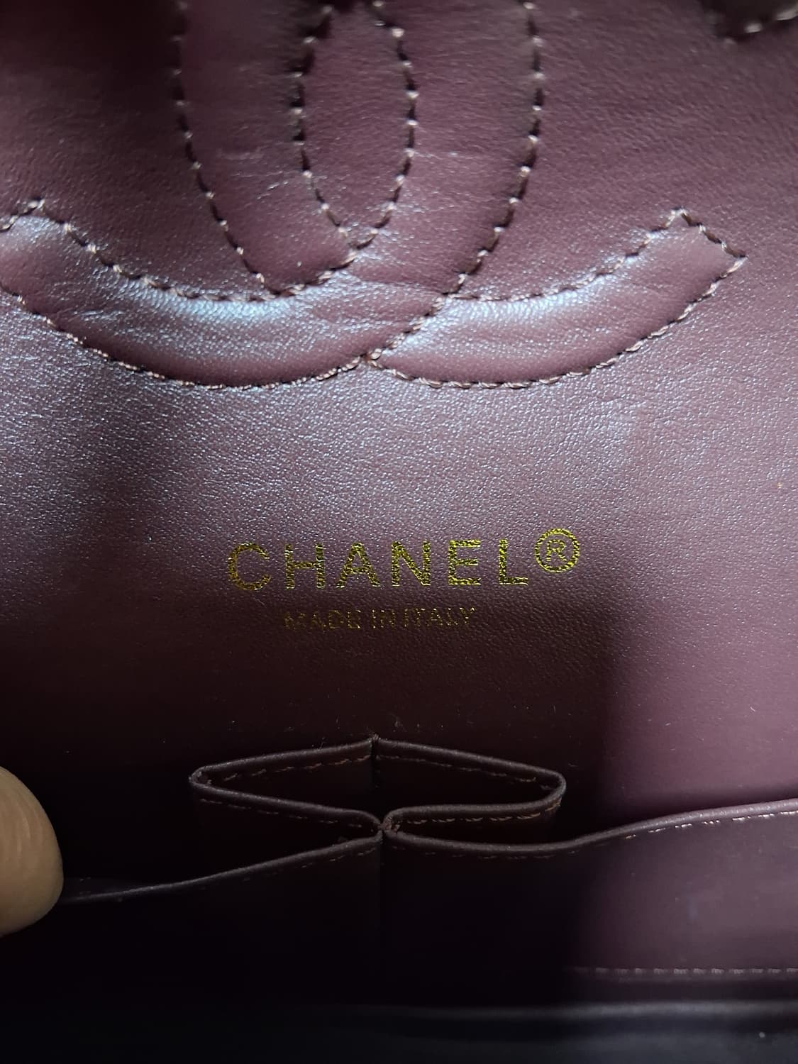 샤넬버건디크로스숄더백 상품이미지7