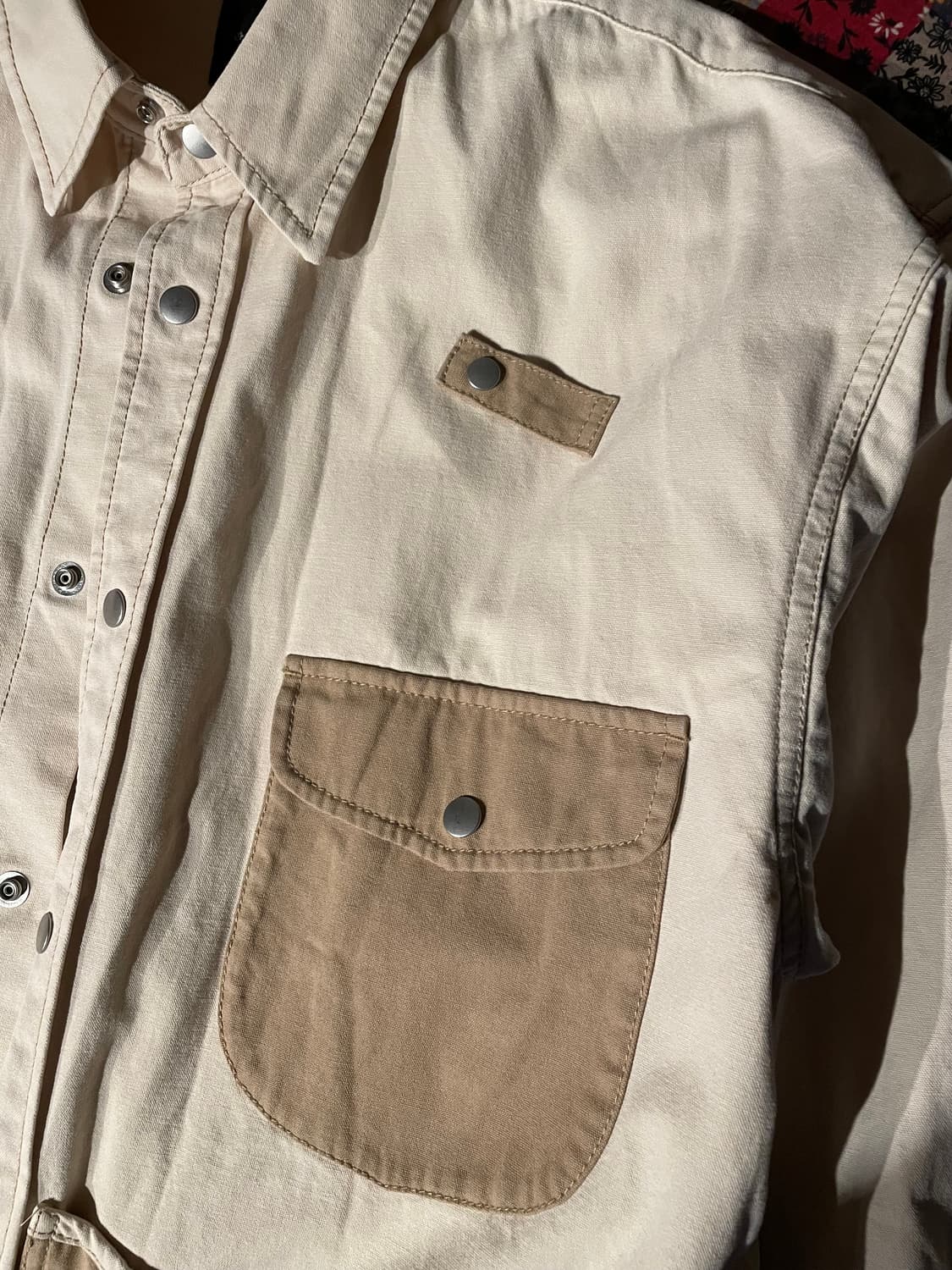 [Japanese Vintage] Beige Pocket Jacket 상품이미지3