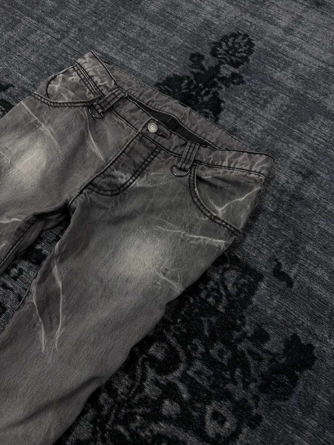 Buffalo bobs 00s archive grey washing cu 상품이미지4