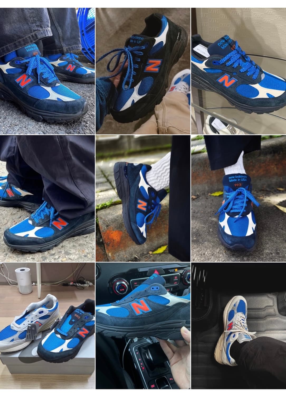 Newbalance 993 kith madison 290size 상품이미지1