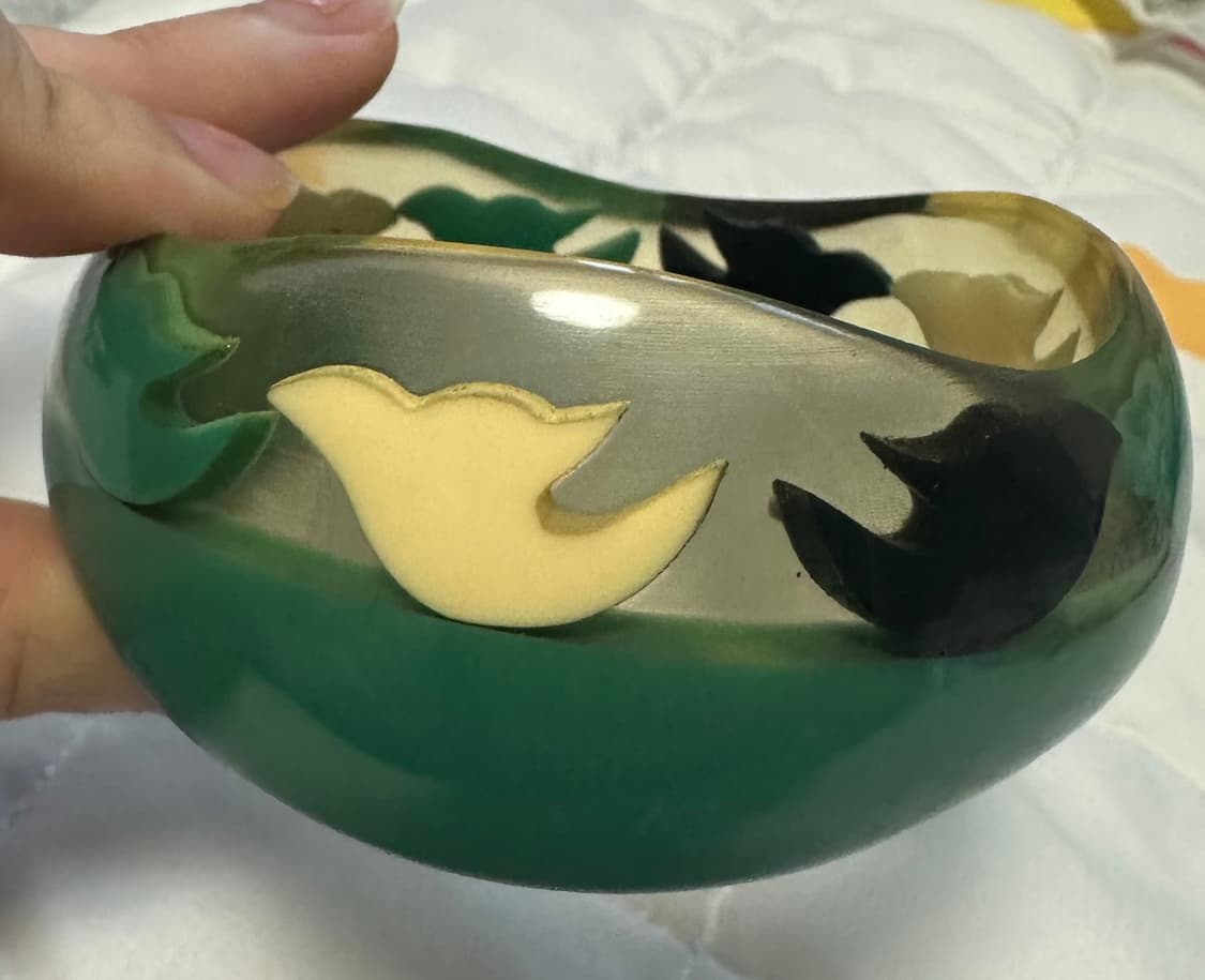 빈티지 아크릴 뱅글 상품이미지1