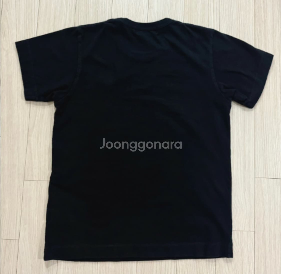 꼼데가르송 블랙 반팔  상품이미지2
