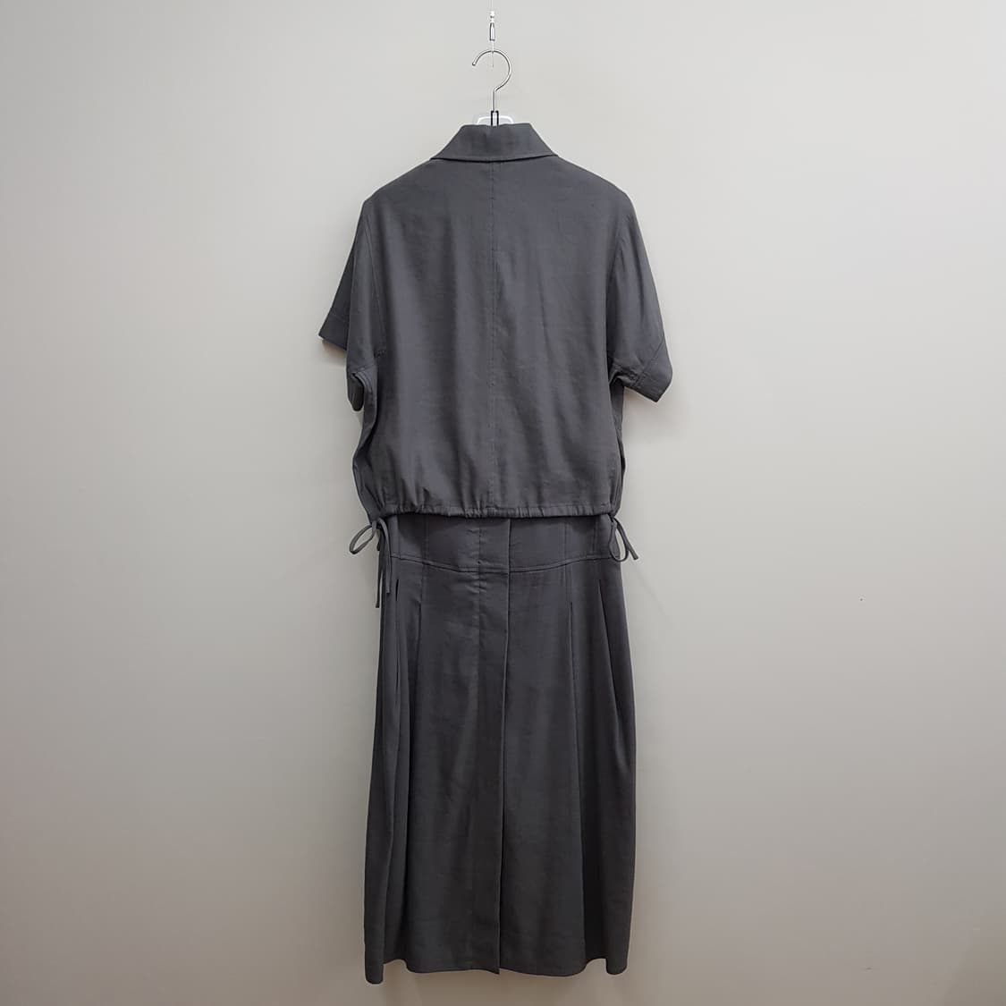 클럽모나코 2024 그레이 투피스 셋업 원피스 S사이즈 상품이미지3