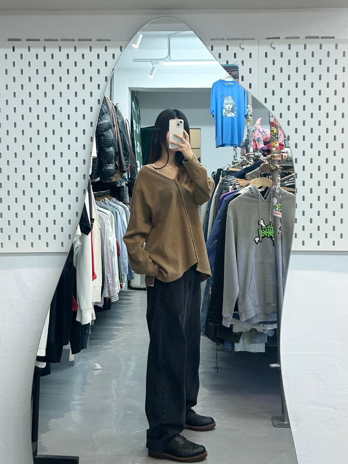 캐피탈 스웨터 브이넥 니트 상품이미지4