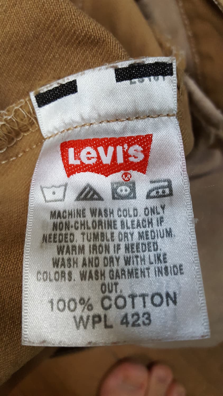 리바이스 501 베이지 상품이미지3