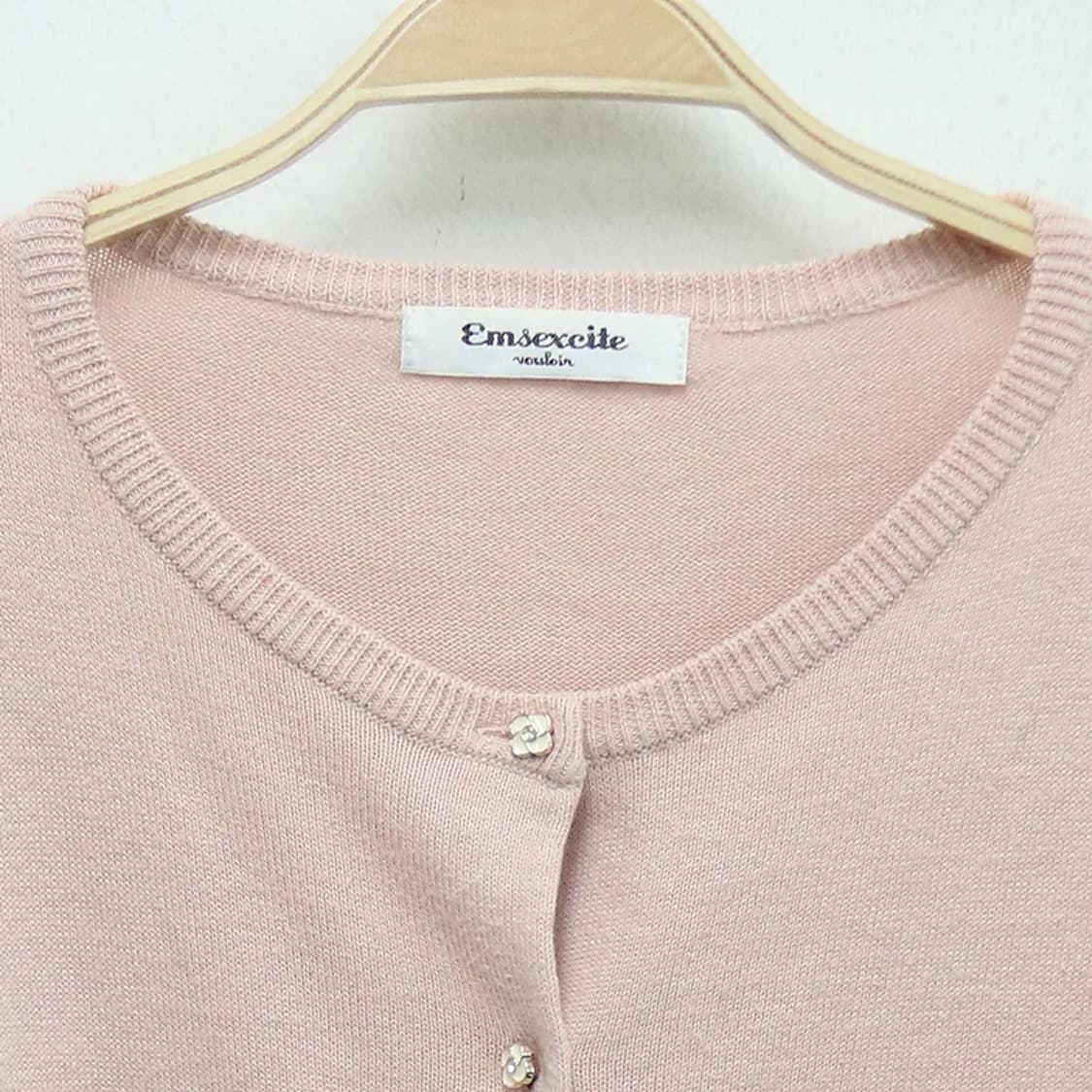 EMSEXCITE 딸기우유 니트 가디건 60502 상품이미지3